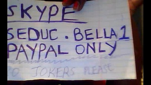 Kenyan shows boobs on webcam with skype acc