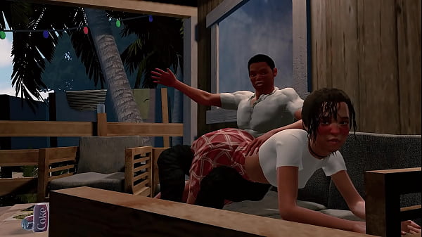 Emma and Jack: Spanked in Paradise - Jack and Emma, 2 old friends meet up again years after being apart. alone on a secluded island, sparks fly and they unite.