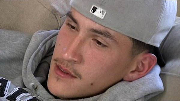 Latin thug receiving blow job  