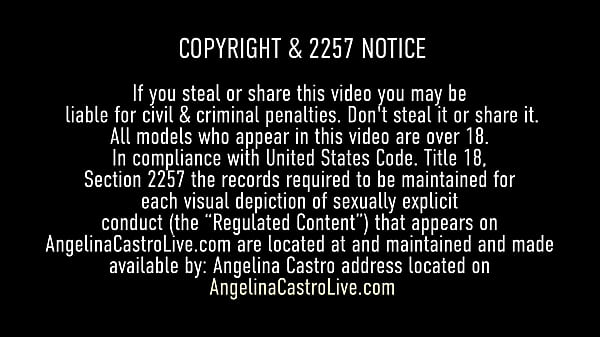 Curvy Latina cleaning lady, Angelina Castro, gives a nice blowjob to her Boss, sucking his throbbing hard dick, until he dumps his sticky load! Full Video & Angelina Live @ AngelinaCastroLive.com!