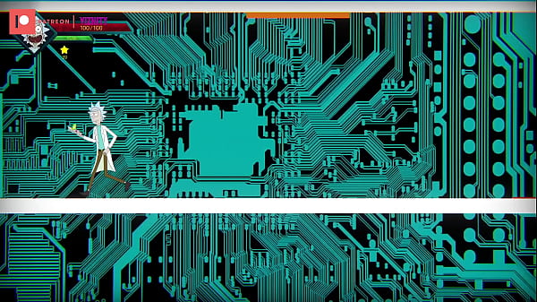 Rick's Lewd Universe Gameplay Video 0.1.1 - Rick and Morty parody game 