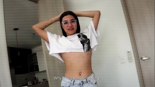 Horny Colombian Stepdaughter Blows Hung Stepdaddy POV Close-Up