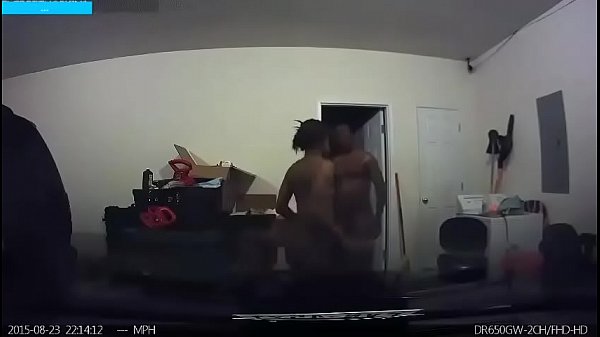 Fucking Petite Ebony on car hood