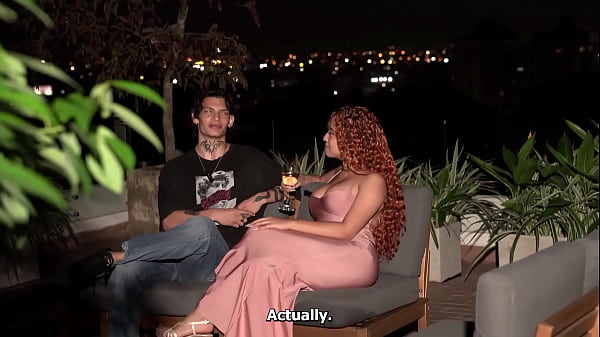 Busty Colombian babe arrives on a trip and decides to share a room with a stranger at the hotel.