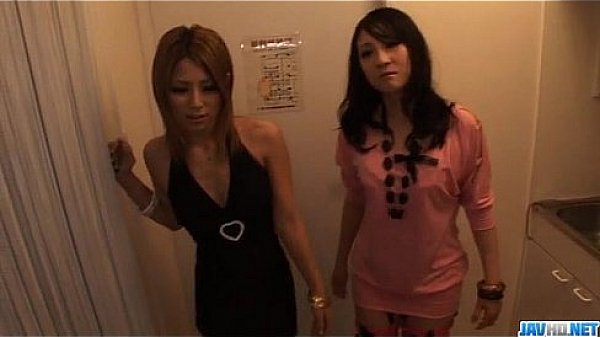 Akari Kimishima enjoys sharing cock with her friend