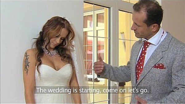 Wife to be get fucked at her wedding