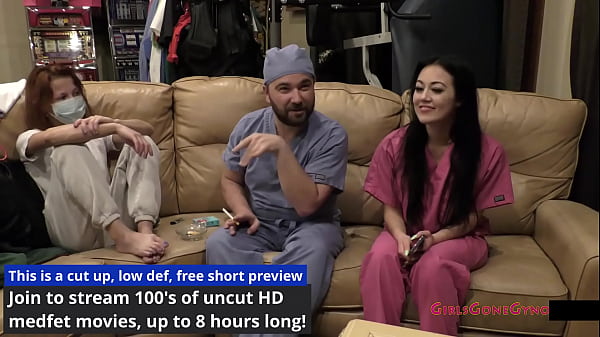 Blaire Celeste Hired At Hooters But Can't Slang Wangs Until Undergoing Over The Top Medical Checkup At Doctor Stacy Shepards Gloved Hands Exclusively At GirlsGoneGyno   Tons of MedFet Movies!