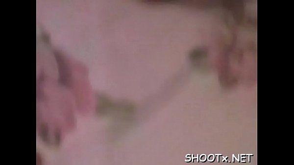 That babe gets a hard meat for dinner