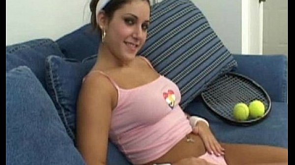 Horny tennis girl
