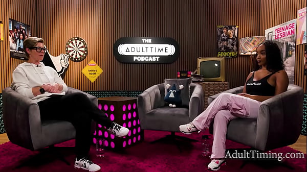 Podcast Featuring Busty Ebony With The Perfect Tatas 