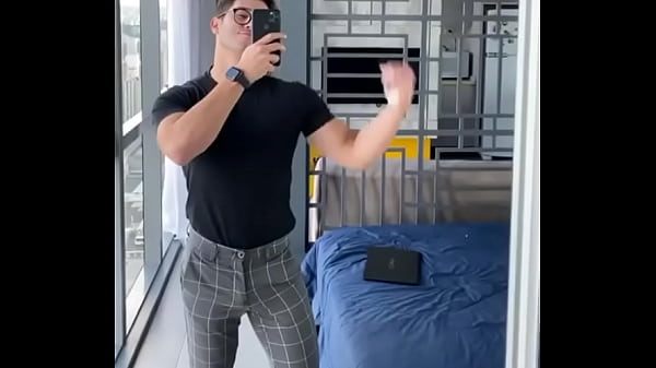 Handsome Brasil man muscles