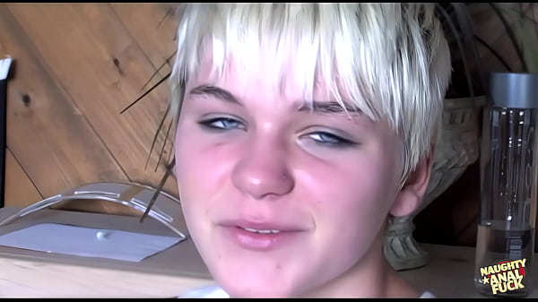 A charming individual with fair hair and a well-endowed posterior eagerly anticipates engaging in anal penetration 