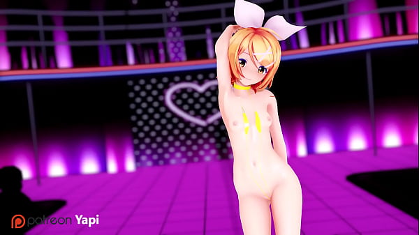 Blonde Girl Nude MMD Yapi  