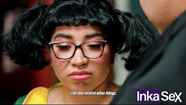 INKA SEX - La Bruja del 69 es follada por Don Mam&oacute;n a escondidas de la vecindad.