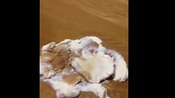 【fetish】Cream puff food crush Boots.