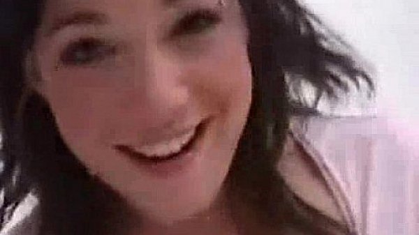 Teen Buries Nose In Nuts