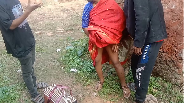 outdoor first time theresome on the best in Rupali Bengali wife