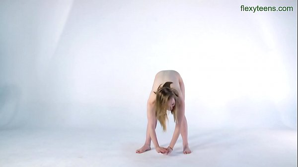 Hot and sensual flexible girl  