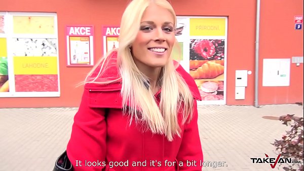 Czech Blonde's Beautiful Smile Got Even Prettier When He Sprayed Her Pussy