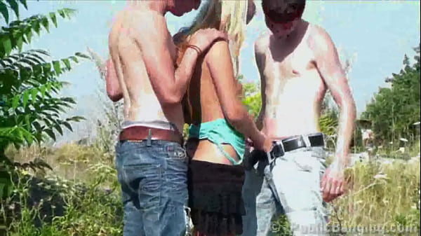 y. blonde girl street PUBLIC sex in broad daylight