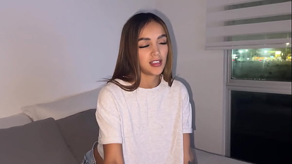 My best friend invites me to watch a movie, we get turned on and have hard sex! - Samy Sun7 