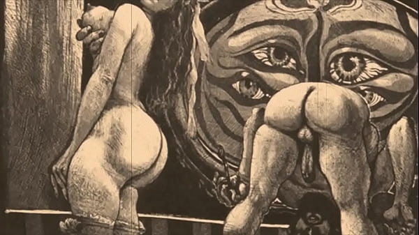 retro erotic illustration  