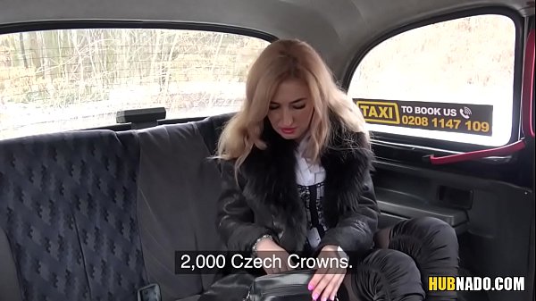 Fake taxi driver fucks her Russian passenger