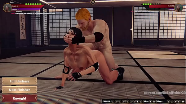 Kyla VS Vilkor [NF3D Mixed Combat No Rules Ryona]