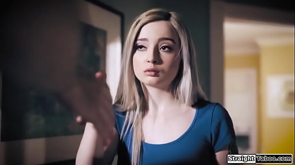 Teen finds stepbrother locked in the attic and he makes her suck his cock.The 19yo babe is facefucked and fingered.They have rough sex as shes fucked  