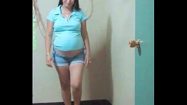 Aileen Walking to see her belly jiggle