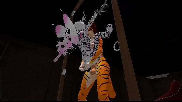 this butterfly kitty makes a date with Day and gets promptly tied up and a.  