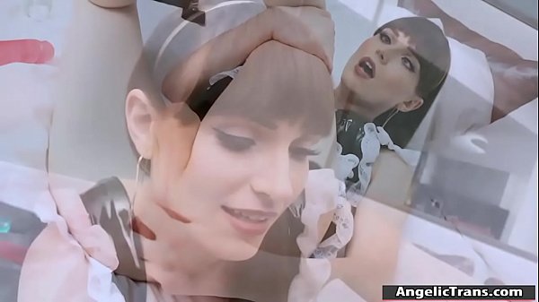 TS Natalie Mars ass banged by big cock