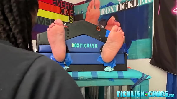 Kinky black guy tickles his thick friend