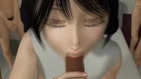 3D Nun Swallows Cum!