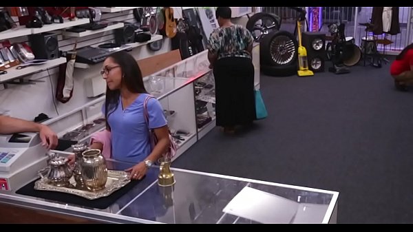 Charming amateur is in shop