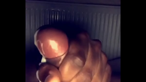 Stroking bbc until I buss