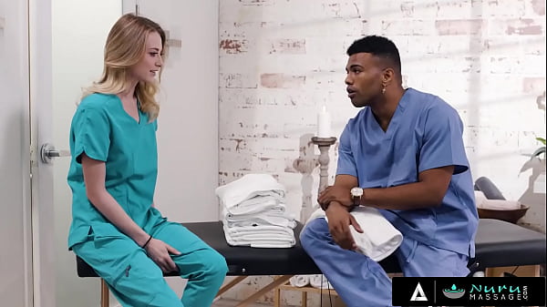 New Masseuse Learns How To Please Her Clients  