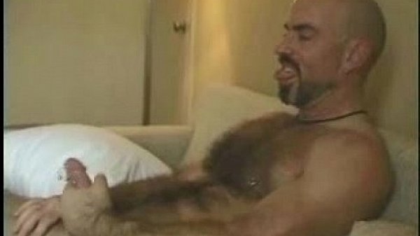 Hairy Musclebear Jerks Prince Albert