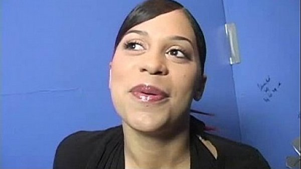 Black babe sucking cock - Gloryhole Initiations 9