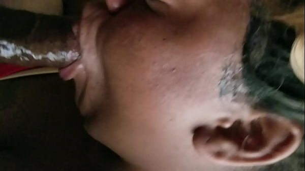 Black girl loves to suck