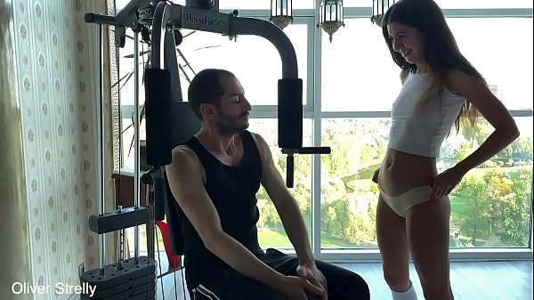 My step sister asked to look at my cock and i creampie her for it