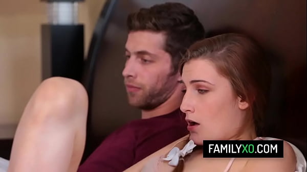 Sexy stepdaughter gets naughty and fucks with stepdad