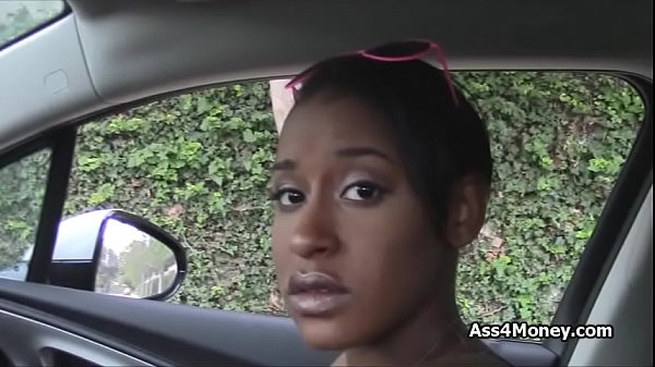 Chocolate beauty on hard cock for cash