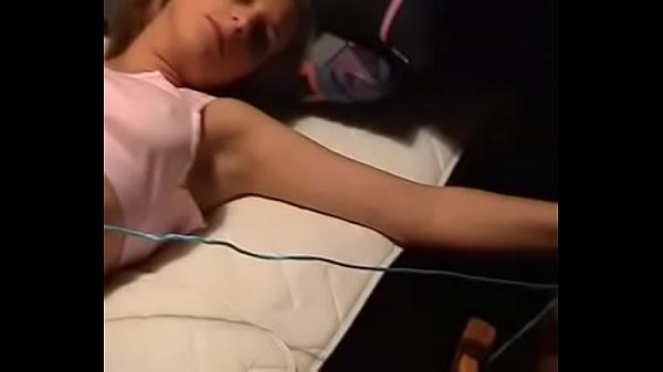 Blonde hair girl first time 3  