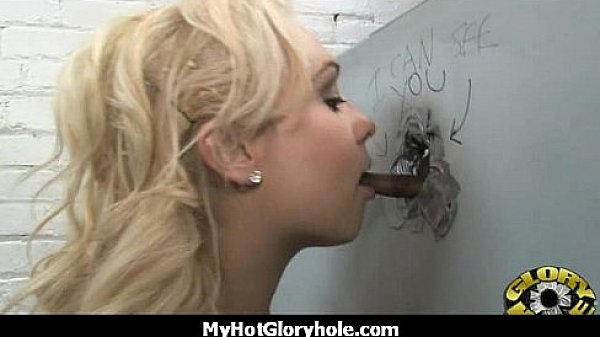 Interracial - White Lady Confesses Her Sins at Gloryhole 2 
