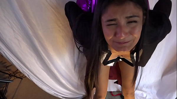 Ripped Pantyhose Standing Creampie