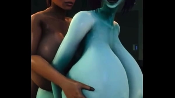 Huge Boobs growing tits 3d