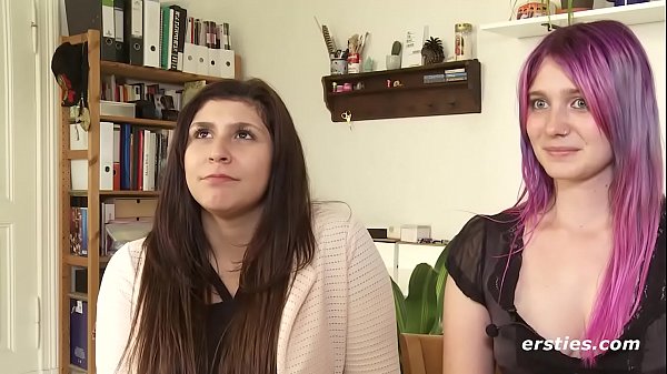 Sexy Amateur Lesbians Strip then Finger Fuck