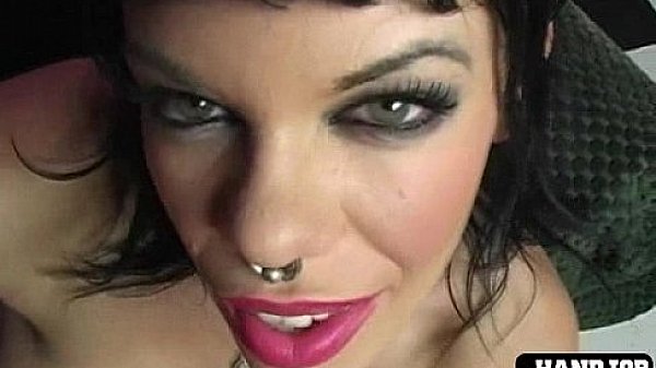 Emo slut handjob big tits