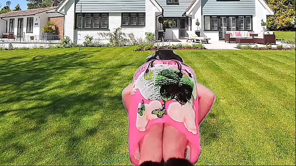 Stunning Crossdresser Giving Sensual Vibes While Dancing Playfully 